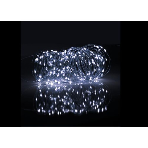 Светильник светодиодный садовый SLR-G03-200W нить 200LED холод. бел. на солнечн. батарее ФАZА 503333