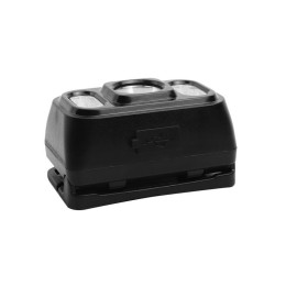 Фонарь аккумуляторный налобный 3.7В XPE+2 x COB 3Вт 5 режимов Type-C бокс LED53417 черн. Camelion 15