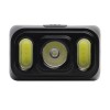 Фонарь аккумуляторный налобный 3.7В XPE+2 x COB 3Вт 5 режимов Type-C бокс LED53417 черн. Camelion 15