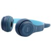 Наушники накладные беспроводные ELX-BTHP02-C06 FM MP3 микрофон ушки син. ERGOLUX 15458
