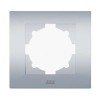 Рамка 1-м Cosmo алюм. ABB 612-011000-271