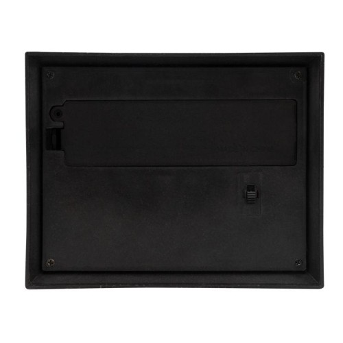 Камин светодиодный "Старинные часы" 14.7х11.7х25см эффект живого огня USB и элементы питания 2хC (не