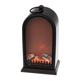 Камин светодиодный "Фьюжн" 14.7х11.7х25см эффект живого огня USB и элементы питания 2хC (не в компл.