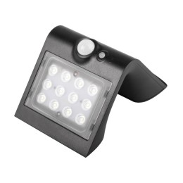 Светильник светодиодный SLR-W03-bk 1.5Вт 6000/3000К IP65 220лм настенный датчики движения/освещеннос