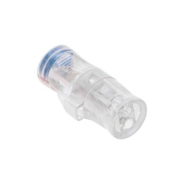 Экспресс-Клемма СМК 2273-2x2R проходная разъемная 2 полюса 2х2-проводная 0.5-2.5кв.мм (уп.50шт) Rexa