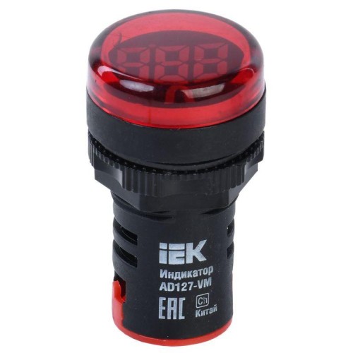 Индикатор значения напряжения AD127-VM KARAT IEK BBI40-VM