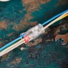 Экспресс-Клемма СМК 2273-2x3R проходная разъемная 3 полюса 3х2-проводная 0.5-2.5кв.мм (уп.50шт) Rexa