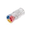 Экспресс-Клемма СМК 2273-2x3R проходная разъемная 3 полюса 3х2-проводная 0.5-2.5кв.мм (уп.50шт) Rexa
