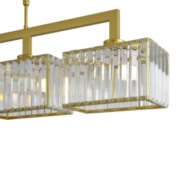 Светильник Moed 160Вт E27х4 IP20 подвесной Freya FR5473PL-04G