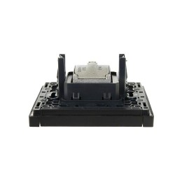 Розетка 2-м TV+SAT FORTE&PIANO FP138 черн. IEK FP-AF20-O-K02