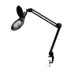 Лупа на струбцине круглая 5D с подсветкой 56LED черн. Rexant 31-0406