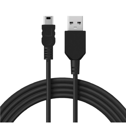 Кабель USB mini USB длинный штекер 1м черн. Rexant 18-4402