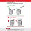 Магнит неодимовый диск 40х15мм сцепление 58кг Rexant 72-3007
