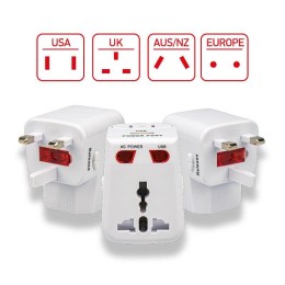 Адаптер сетевой "Путешественник" с USB Rexant 11-1051