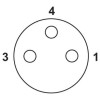 Кабель для датчика/исполнительного элемента SAC-3P-3.0-PUR/M 8SIFS AE Phoenix Contact 1417698