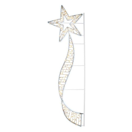Фигура светодиодная "Хвост кометы" 75х250см 160LED тепл. бел./бел. 44Вт IP65 Neon-Night 501-536