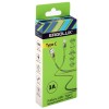 Кабель USB-Type C ELX-CDC02-C05 3А 1.2м зарядка+передача данных коробка зел. Ergolux 15301