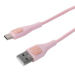Кабель USB-Type C ELX-CDC02-C14 3А 1.2м зарядка+передача данных коробка роз. Ergolux 15302