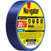 Изолента ПВХ 19мм (рул.20м) син. NIT-A19-20/B Navigator 71114
