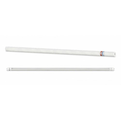 Лампа светодиодная LED-T8-П-PRO 20Вт трубчатая с двухсторонним цоколем прозрачная 6500К холод. бел.