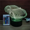 Светильник светодиодный настольный NL-403 "Машинка" 3Вт RGB USB ночник фиолет. Camelion 14561