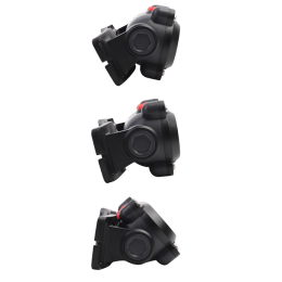 Фонарь аккумуляторный налобный 3.7В карбон 2 LED 3Вт 15 режимов сенсор MicroUSB бокс LED53418 Cameli