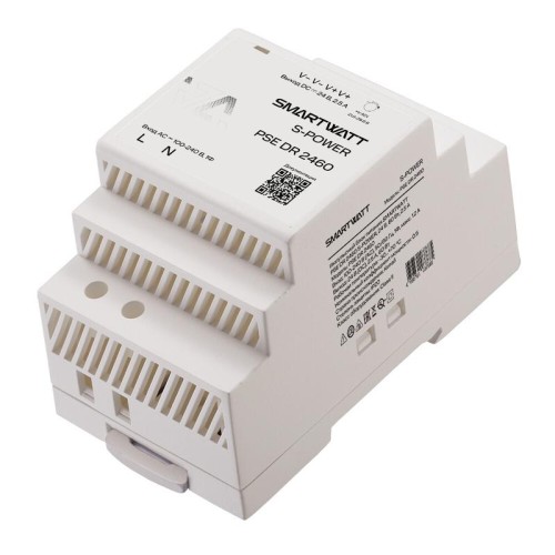 Блок питания импульсный PSE DR 2460 S-POWER 24В 60Вт 25А SMARTWATT 4512020450013