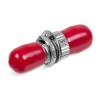 Соединитель проходной ST-ST-MM ST-ST MM для многомод. кабеля метал. Cabeus 7025c