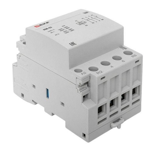 Контактор модульный КМ 63А 2NО+2NC (3 мод.) PROxima EKF km-3-63-22