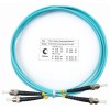 Шнур оптический FOP-50-ST-ST-2m duplex ST-ST 50/125мм OM3 2м LSZH Cabeus 7368c