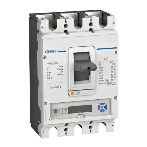 Выключатель автоматический защиты двигателя 3п 63А 70кА NM8N-250Q EMM LCD (R) CHINT 271487