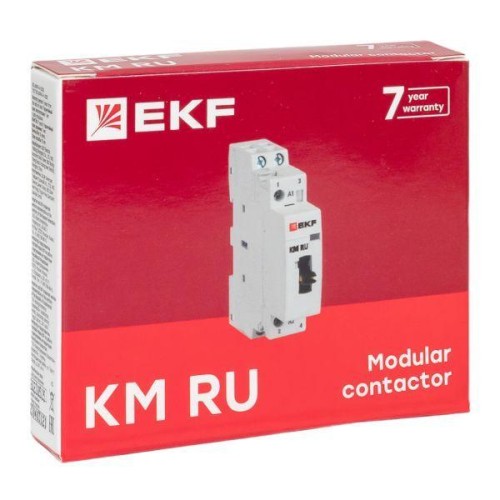 Контактор модульный КМ РУ 20А 1NO+1NC (1 мод.) PROxima EKF km-1m-20-11