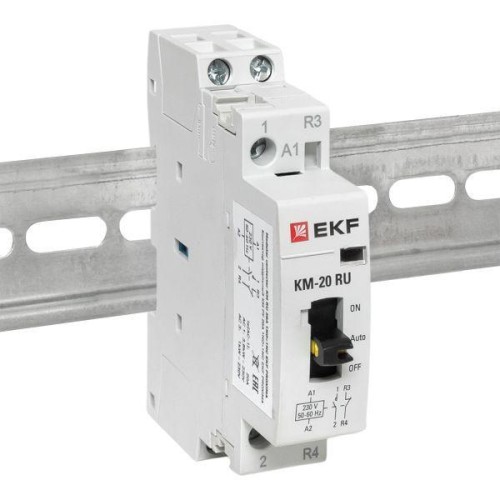 Контактор модульный КМ РУ 20А 1NO+1NC (1 мод.) PROxima EKF km-1m-20-11
