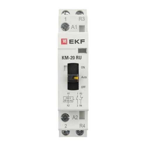 Контактор модульный КМ РУ 20А 1NO+1NC (1 мод.) PROxima EKF km-1m-20-11