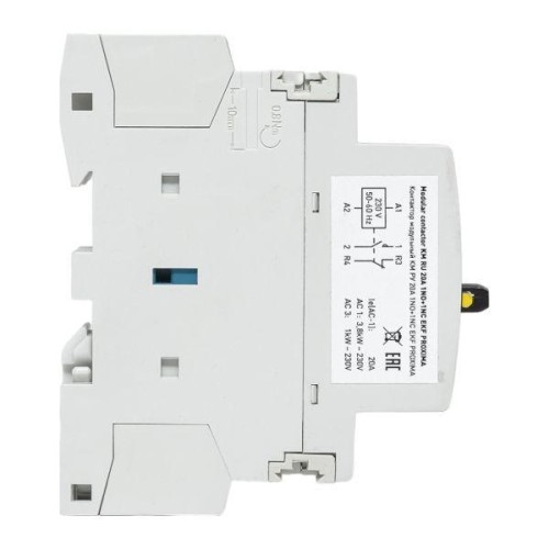 Контактор модульный КМ РУ 20А 1NO+1NC (1 мод.) PROxima EKF km-1m-20-11