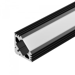 Arlight Профиль PDS45-T-2000 ANOD Black (Алюминий)