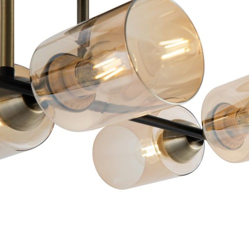 Люстра Glow 60Вт E27х6 IP20 Freya FR5129PL-06B
