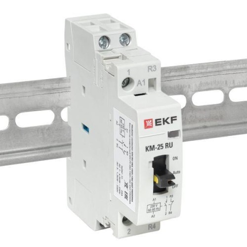 Контактор модульный КМ РУ 25А 1NO+1NC (1 мод.) PROxima EKF km-1m-25-11