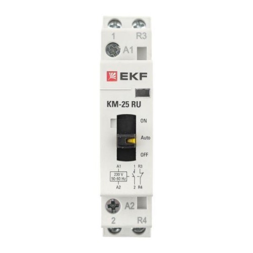 Контактор модульный КМ РУ 25А 1NO+1NC (1 мод.) PROxima EKF km-1m-25-11