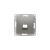 Накладка AtlasDesign для информационных функций типа Keystone сталь SE ATN000984