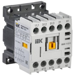 Миниконтактор МКИ-11211 12А 400В/АС3 1Н3 KARAT IEK KMM11-012-400-01