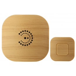ЭРА 90635 Звонок BIONIC Bright wood беспроводной