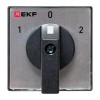 Переключатель кулачковый ПК-1-42 2п 25А "1-0-2" IP65 EKF pk-1-42-25-65