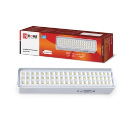 Светильник светодиодный СБА 1096-60DC 60LED 1.5А.ч lithium battery DC аварийный IN HOME 469061202948