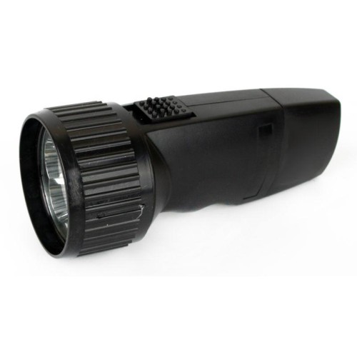 Фонарь аккумуляторный LED3859 5 LED 220В аккум. SLA пластик. черн. (кор.) Ultraflash 14020