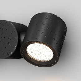 Светильник Wall Street 2х50Вт GU10 IP54 бра настен. Maytoni O010WL-02B