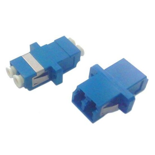 Адаптер FA-P11Z-DLC/DLC-N/WH-BL оптич. проходн. LC/UPC-LC/UPC SM duplex корпус пласт. син. бел. колп
