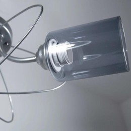 Светильник "Орбиталь" 131 (плафон 8386) НСБ 01-3х60-177 Е27 ИУ потолочн. хром Элетех 1005404477