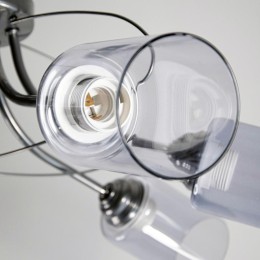 Светильник "Орбиталь" 161 (плафон 8386) НСБ 01-6х60-106 Е27 ИУ потолочн. хром Элетех 1005404478