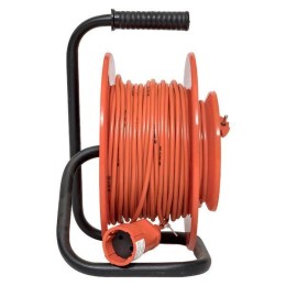 Удлинитель на катушке 1х20м без заземл. 6А IP20 Атлант 2.0 1.3кВт ПВС 2х0.75 PROxima EKF UKA02-06-27